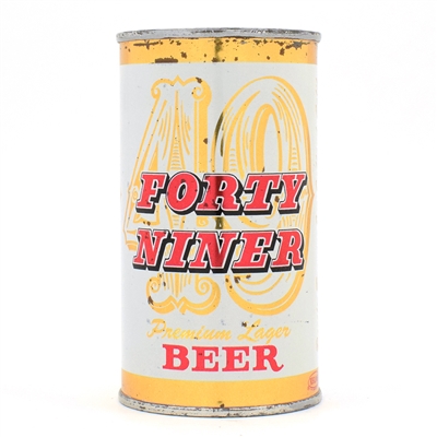 Forty Niner 49er Beer Flat Top 64-33 CLEAN
