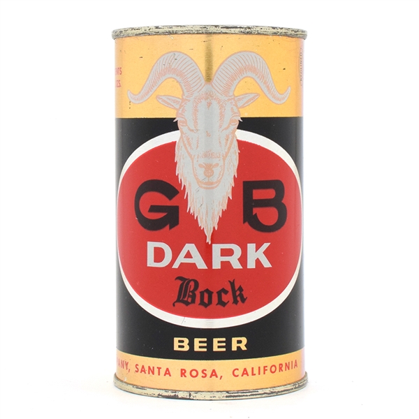 GB Dark Bock Flat Top ORANGE GOAT 68-8 NEAR MINT