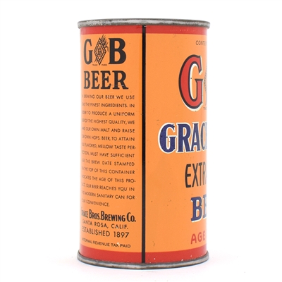 GB Grace Bros Beer Instructional Flat Top 67-33 USBCOI 318