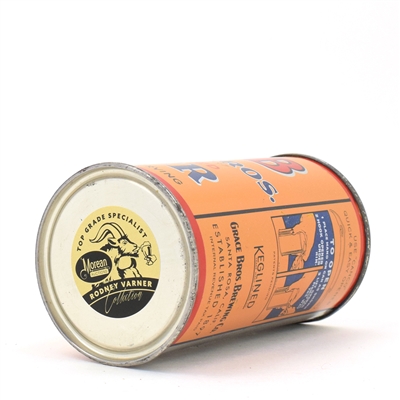 GB Grace Bros Beer Instructional Flat Top ENAMEL 67-29 USBCOI 311 FANTASTIC