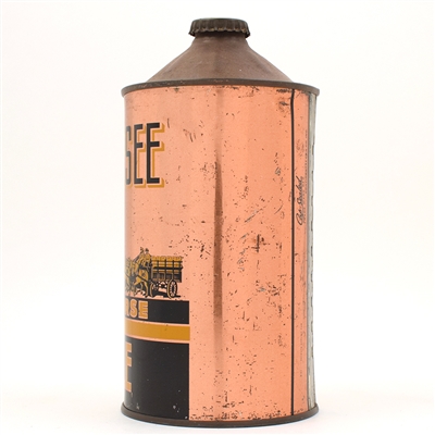 Genesee 12 Horse Ale Quart Cone Top 209-18 CLEAN