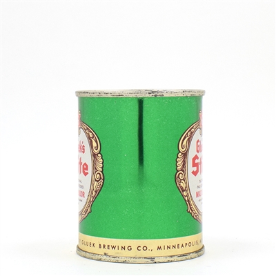 Glueks Stite Malt Liquor 8 Ounce Flat Top 241-6 OUTSTANDING