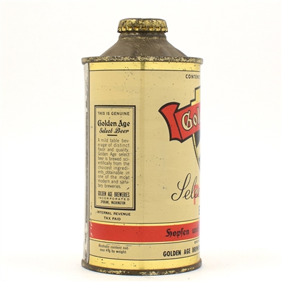 Golden Age Beer Cone Top PALE 166-11 SCARCE