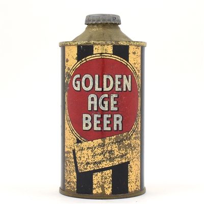 Golden Age Beer Cone Top RARE 166-9 
