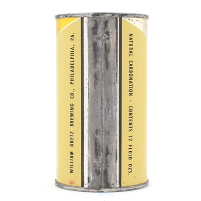Gretz Beer Flat Top 74-39 A TOP EXAMPLE