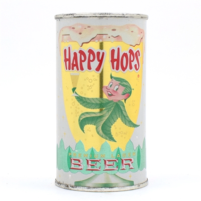 Happy Hops Beer Flat Top RARELY CLEAN 80-15 OUTSTANDING