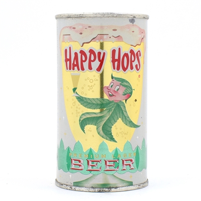 Happy Hops Beer Flat Top RARELY CLEAN 80-15 OUTSTANDING