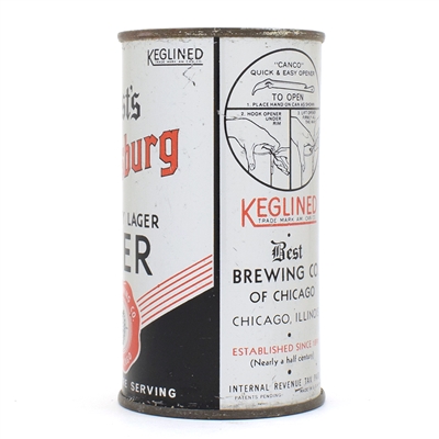 Hapsburg Beer Instructional Flat Top 80-16 USBCOI 104 EXCELLENT
