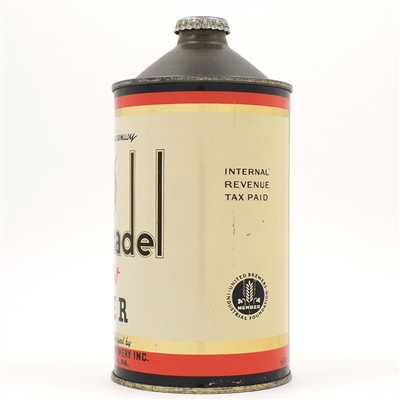 Hohenadel Beer Quart Cone Top ACTUAL 212-4 OUTSTANDING