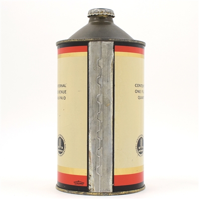 Hohenadel Beer Quart Cone Top ACTUAL 212-4 OUTSTANDING