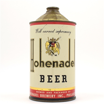 Hohenadel Beer Quart Cone Top IRTP 212-5 OUTSTANDING