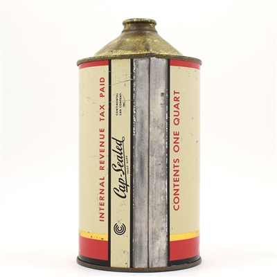 Hohenadel Beer Quart Cone Top IRTP 212-5 OUTSTANDING