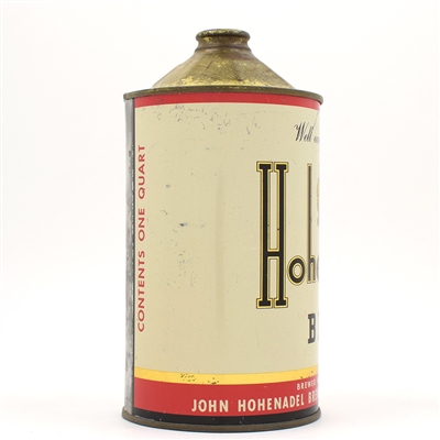 Hohenadel Beer Quart Cone Top IRTP 212-5 OUTSTANDING