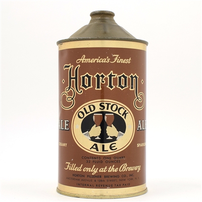Horton Ale Quart Cone Top 212-12 EXCELLENT