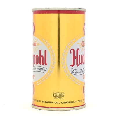 Hudepohl Beer Flat Top 84-12 NEAR MINT