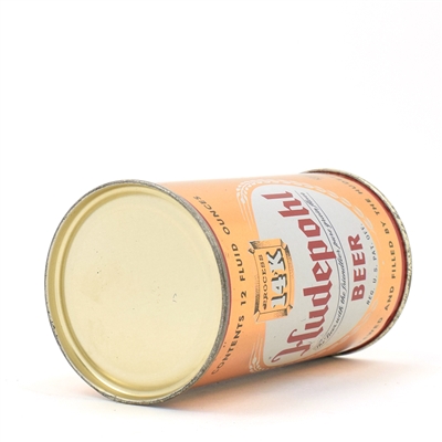 Hudepohl Beer Flat Top DARK RED 84-14 EXCELLENT