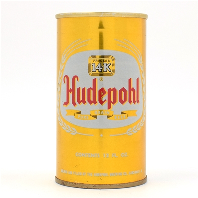 Hudepohl Beer Pull Tab 77-39 EXCELLENT