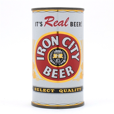 Iron City Beer Flat Top CLEAN TOUGH 85-34 EXCELLENT