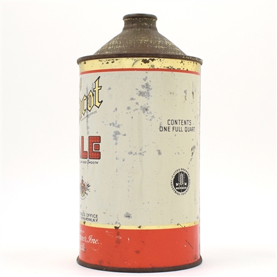 Jolly Scot Ale Quart Cone Top RARE INDOOR 212-16