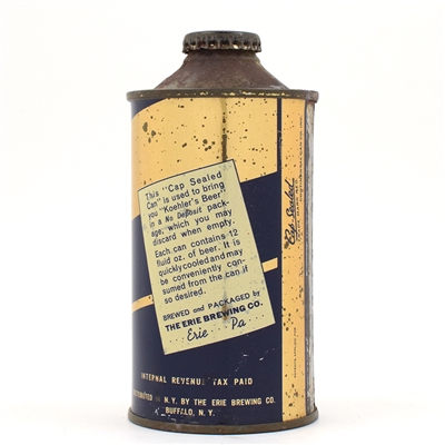 Koehler Beer Cone Top 171-24