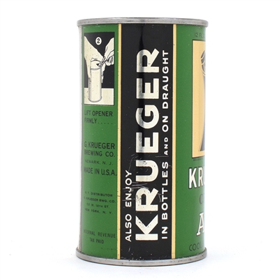 Krueger Ale Instructional Flat Top 89-27 USBCOI 465 EXCELLENT