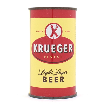 Krueger Beer Flat Top NEWARK BROWN 90-16 EXCELLENT