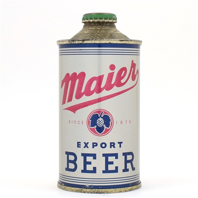 Maier Beer Cone Top NEAR MINT 173-6