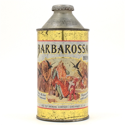 Barbarossa Beer Cone Top IRTP 150-28