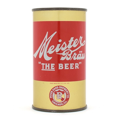 Meister Brau Beer Instructional Flat Top 95-5 USBCOI 526 SUPERB