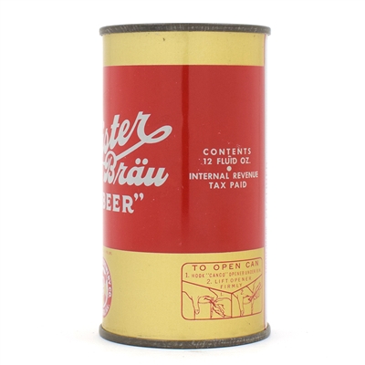 Meister Brau Beer Instructional Flat Top 95-5 USBCOI 526 SUPERB