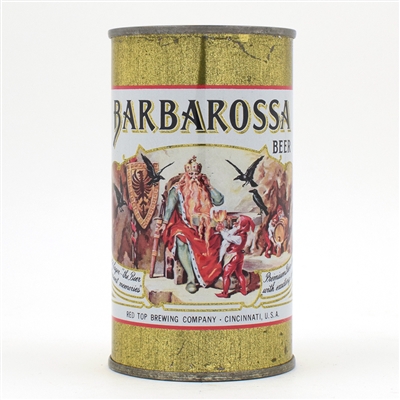 Barbarossa Beer Flat Top 34-37