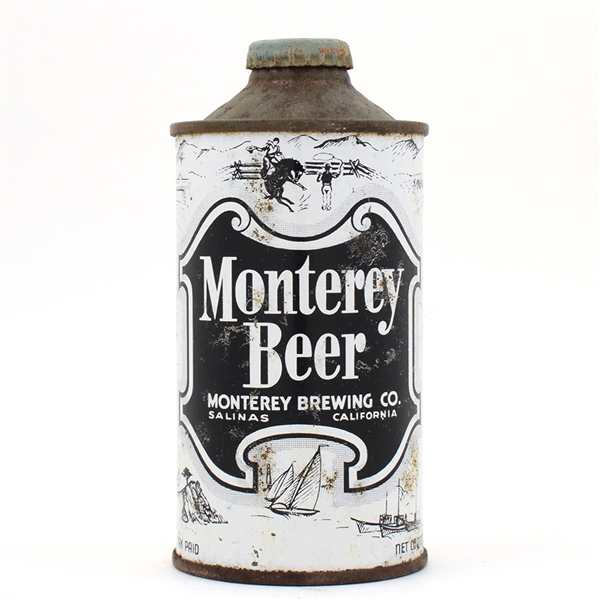 Monterey Beer Cone Top BLACK TOUGH 174-10