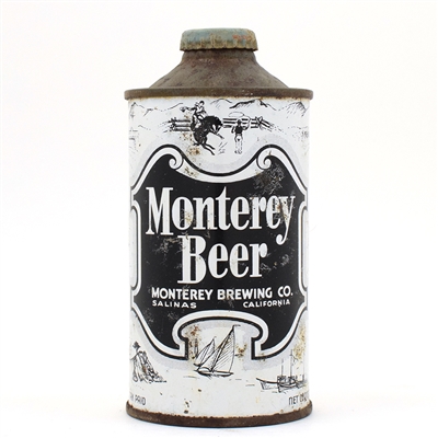 Monterey Beer Cone Top BLACK TOUGH 174-10