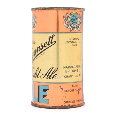 Narragansett Pale Ale Flat Top BEAUTIFUL 101-14 CLEAN
