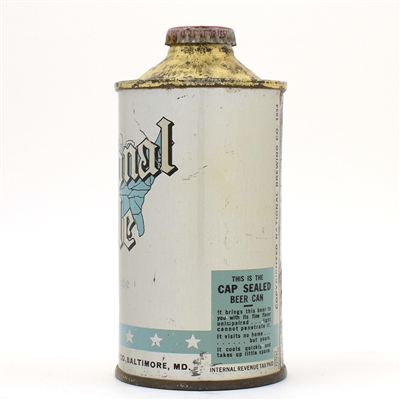 National Ale Cone Top LIGHT BLUE UNLISTED