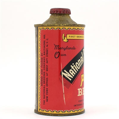 National Bohemian Beer Cone Top 175-4 SHARP