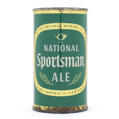 National Sportsman Ale Flat Top RARE ESPECIALLY THIS CLEAN 102-21