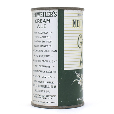 Neuweilers Ale Instructional Flat Top 102-33 USBCOI 560