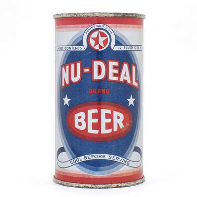 Nu Deal Beer Instructional Flat Top 103-38 USBCOI 581 SCARCE