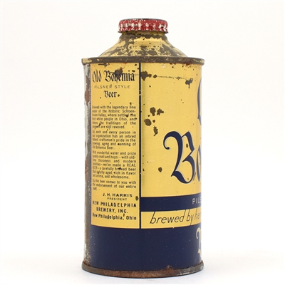 Old Bohemia Beer Cone Top 175-26