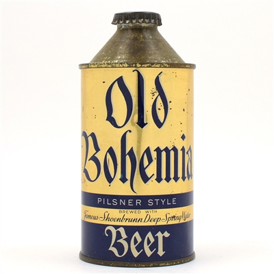 Old Bohemia Beer Cone Top 175-27