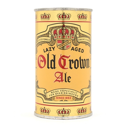 Old Crown Ale Instructional Flat Top NON-IRTP 104-39 USBCOI 588 MINTY