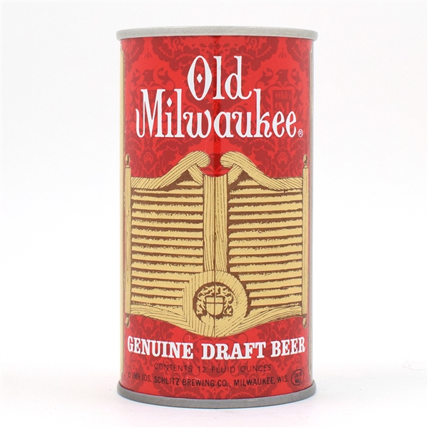Old Milwaukee Draft Test Pull Tab SCARCE 238-4 MINTY