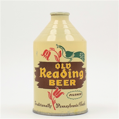 Old Reading Beer Crowntainer BRIGHT AND CRISP 197-25