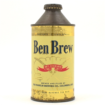 Ben Brew Beer Cone Top IRTP 151-17