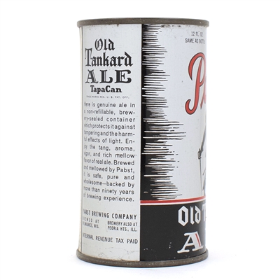 Pabst Old Tankard Ale Instructional Flat Top 110-37 USBCOI 635 EXCELLENT