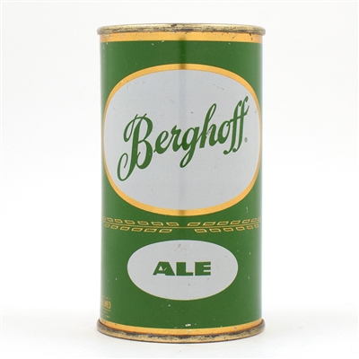 Berghoff Ale Flat Top SCARCE HIGH GRADE 36-10