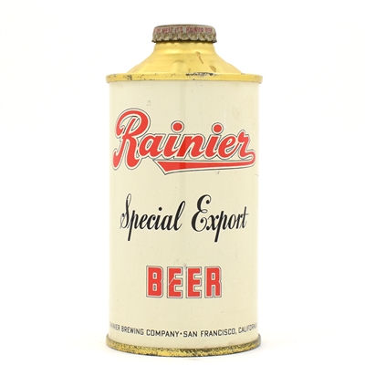 Rainier Beer Cone Top 180-14 GORGEOUS