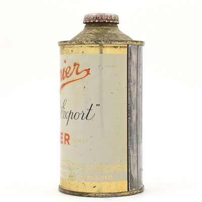 Rainier Beer Cone Top NOT OVER 4 PERCENT 180-11