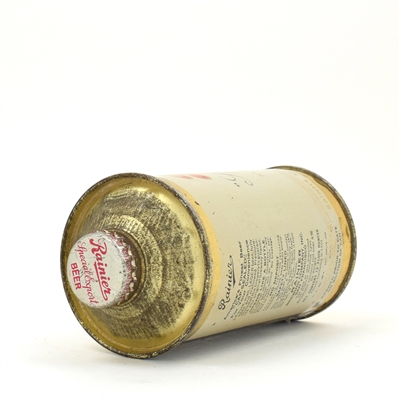 Rainier Beer Cone Top NOT OVER 4 PERCENT 180-11